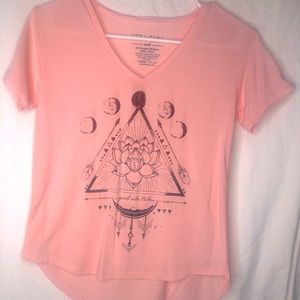 Fifth Sun girls light peach t-shirt
